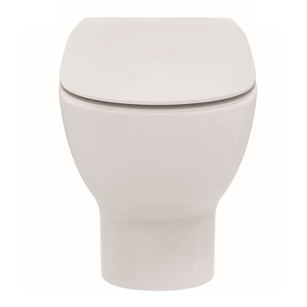 Cutout image of Ideal Standard Tesi Back-To-Wall AquaBlade Toilet
